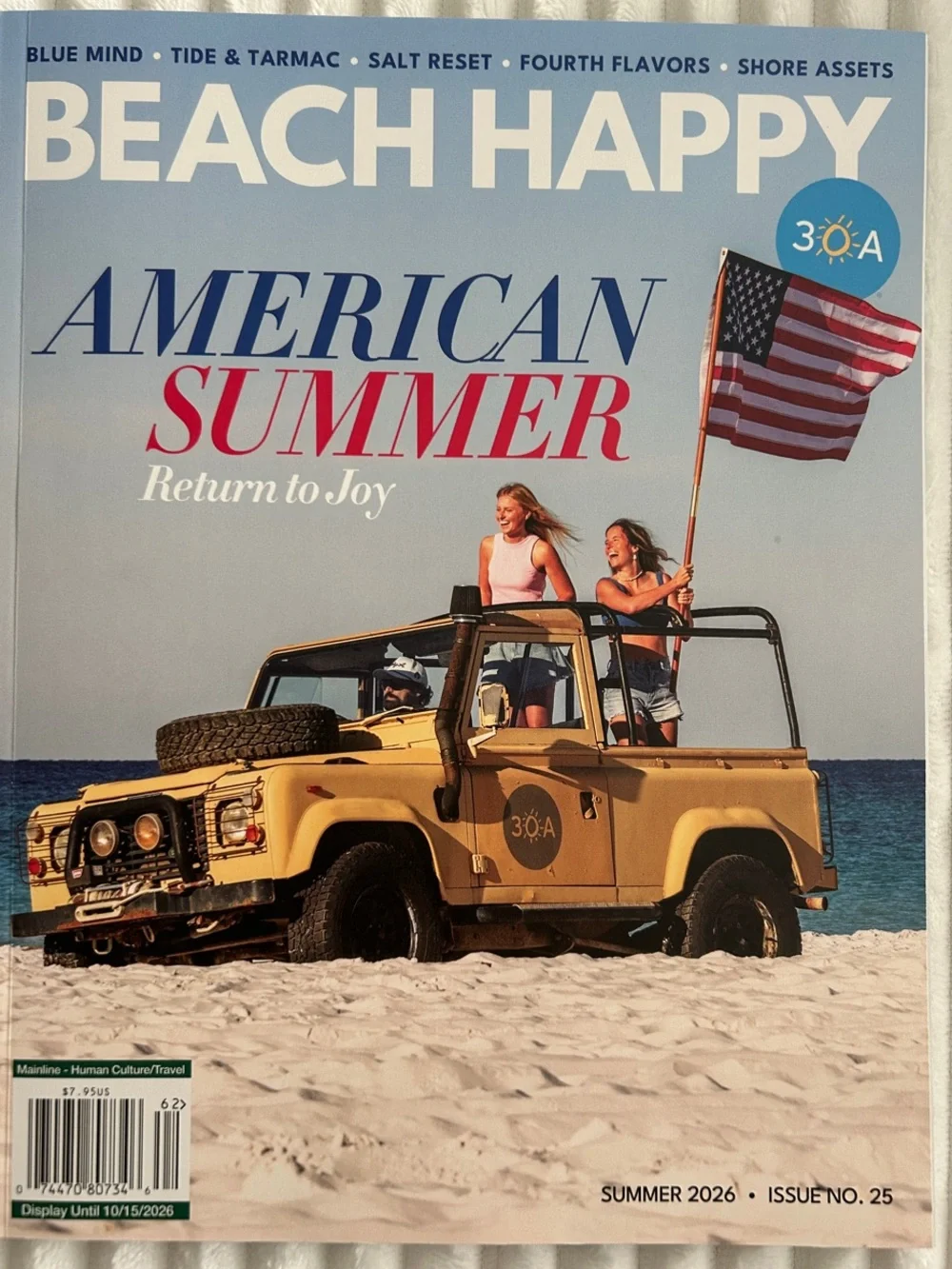 2026 Summer 30A Beach Happy Magazine - American Summer Issue No 25